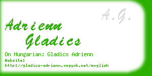 adrienn gladics business card
